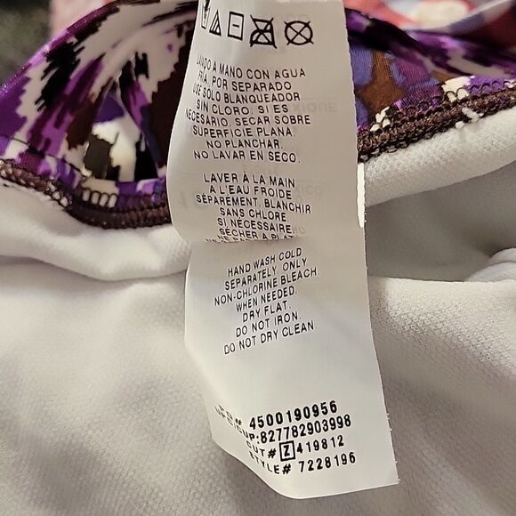 BRAND NEW SPEEDO WOMEN"S CRISSCROSS BACK STYLE ONE-PIECE HALTER RUCHED SWIMSUIT - Picture 12 of 13